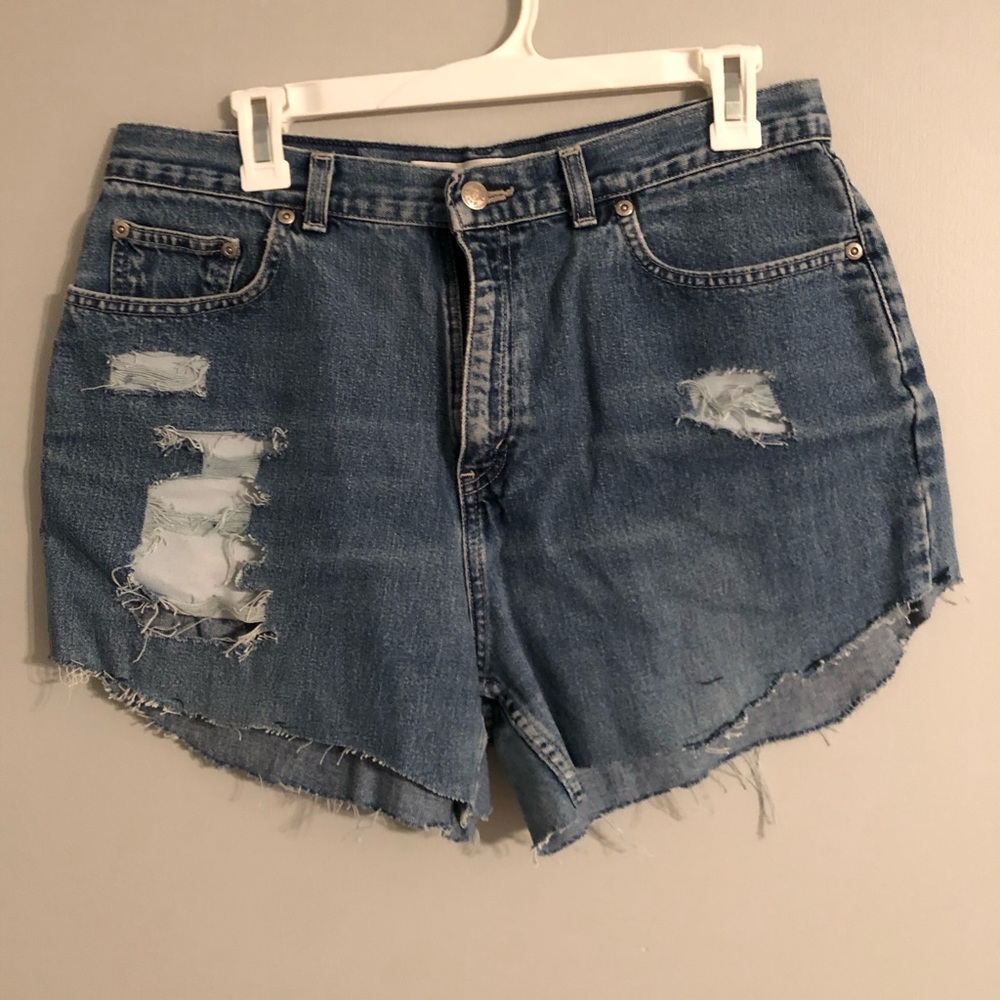 Vintage festival mom shorts